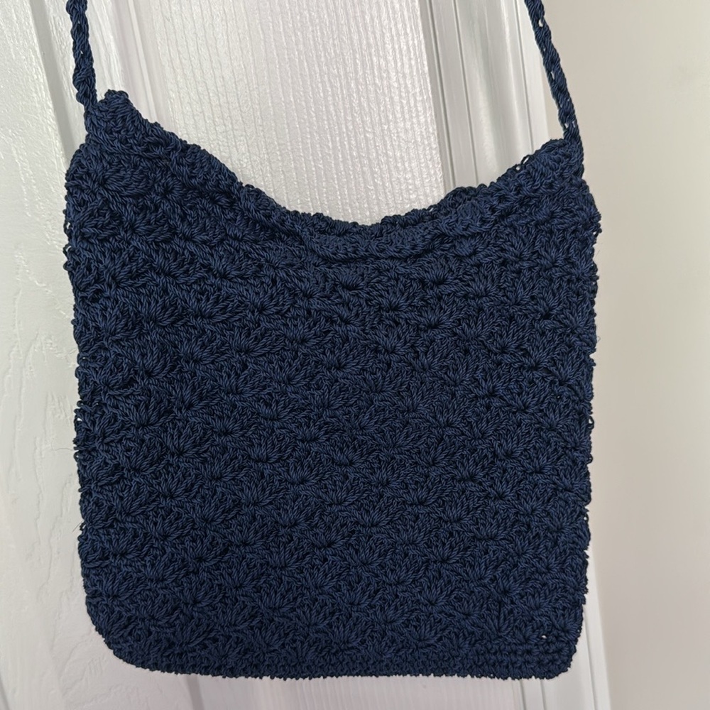 Crochet Woven Crossbody Bag